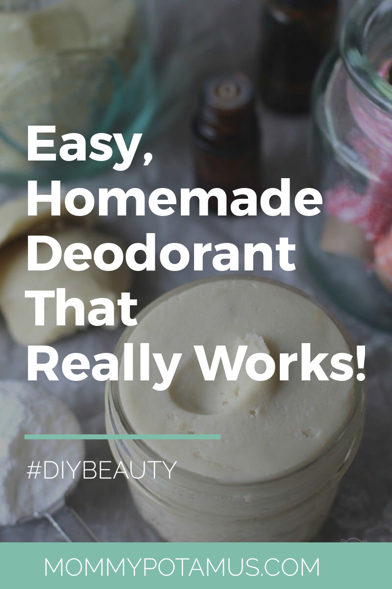 Easy Homemade Deodorant That Really WORKS!