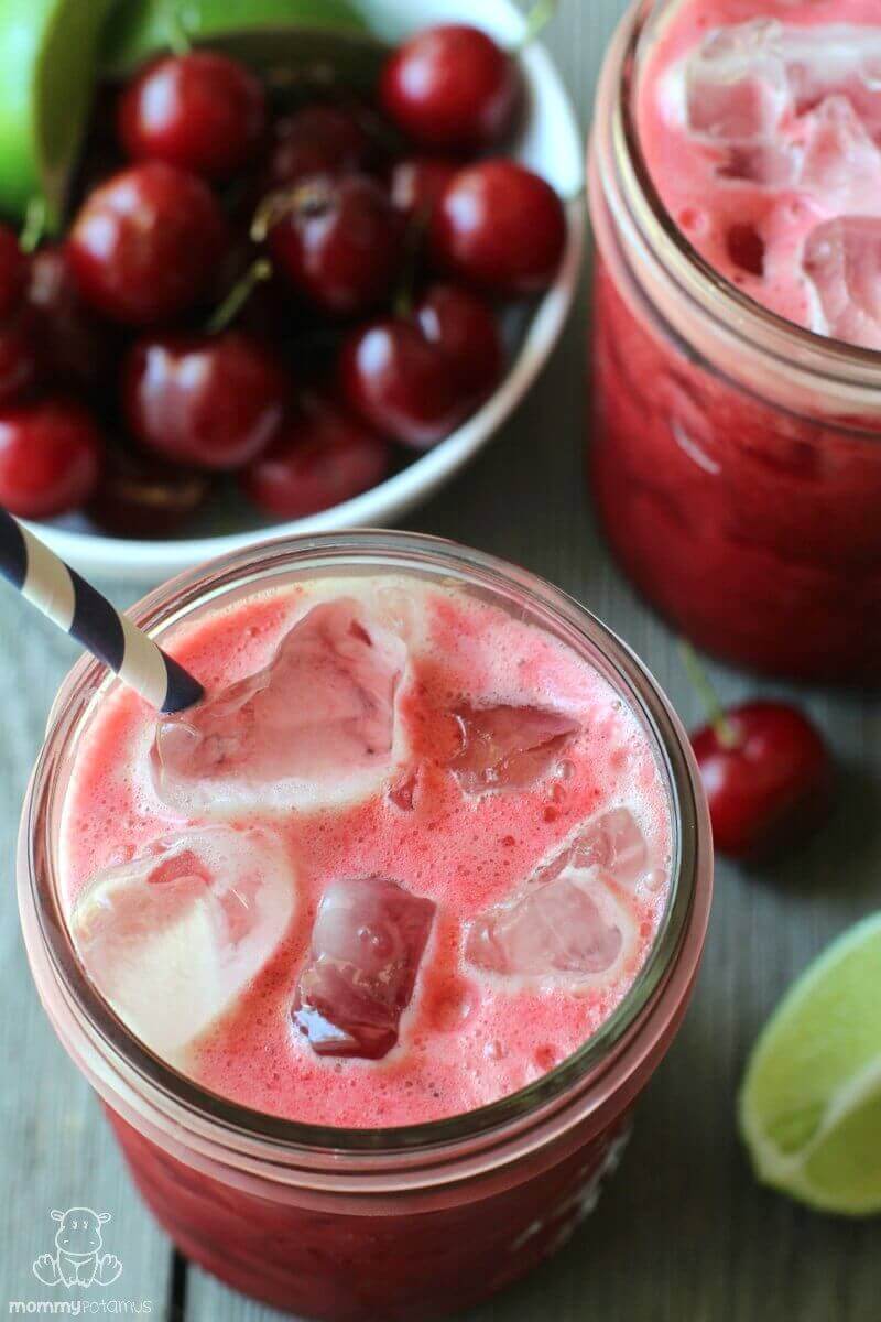 homemade cherry limeade recipe