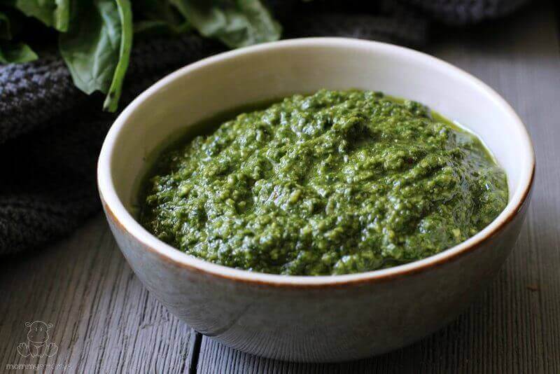 Basil Pesto Straight from the Garden, Recipe