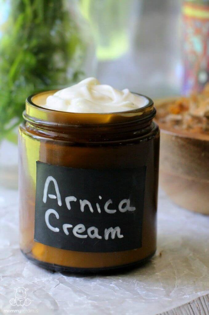 Arnica Cream Recipe (Video Tutorial) Mommypotamus