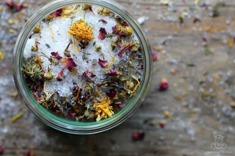 homemade bath salts