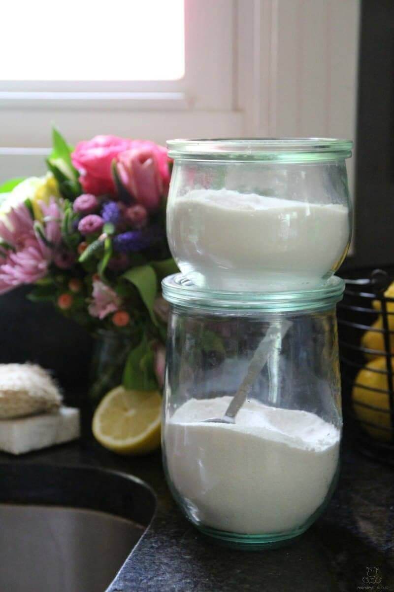 homemade natural dishwasher rinse aid recipe