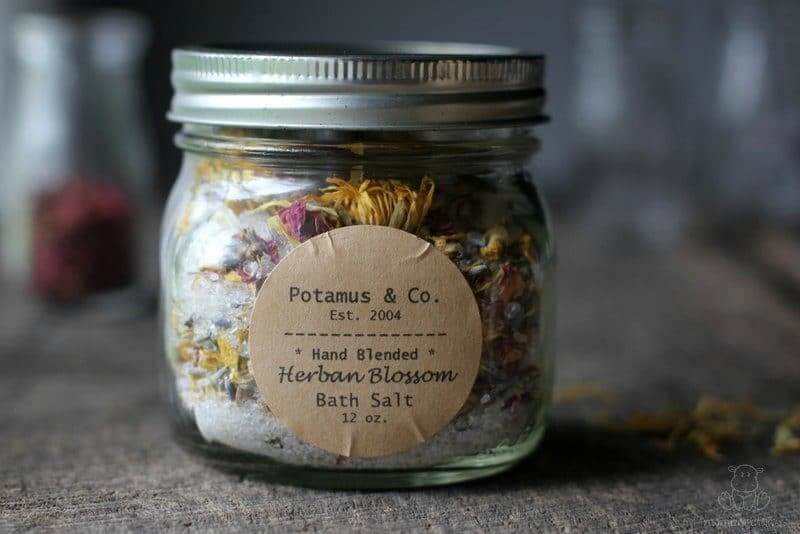 how to make bath salts essential oils