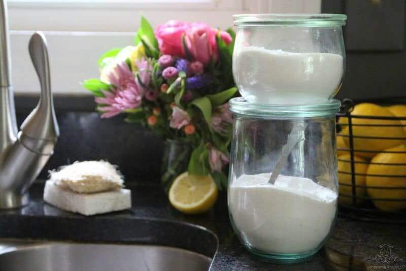 Homemade Dishwasher Detergent Recipe