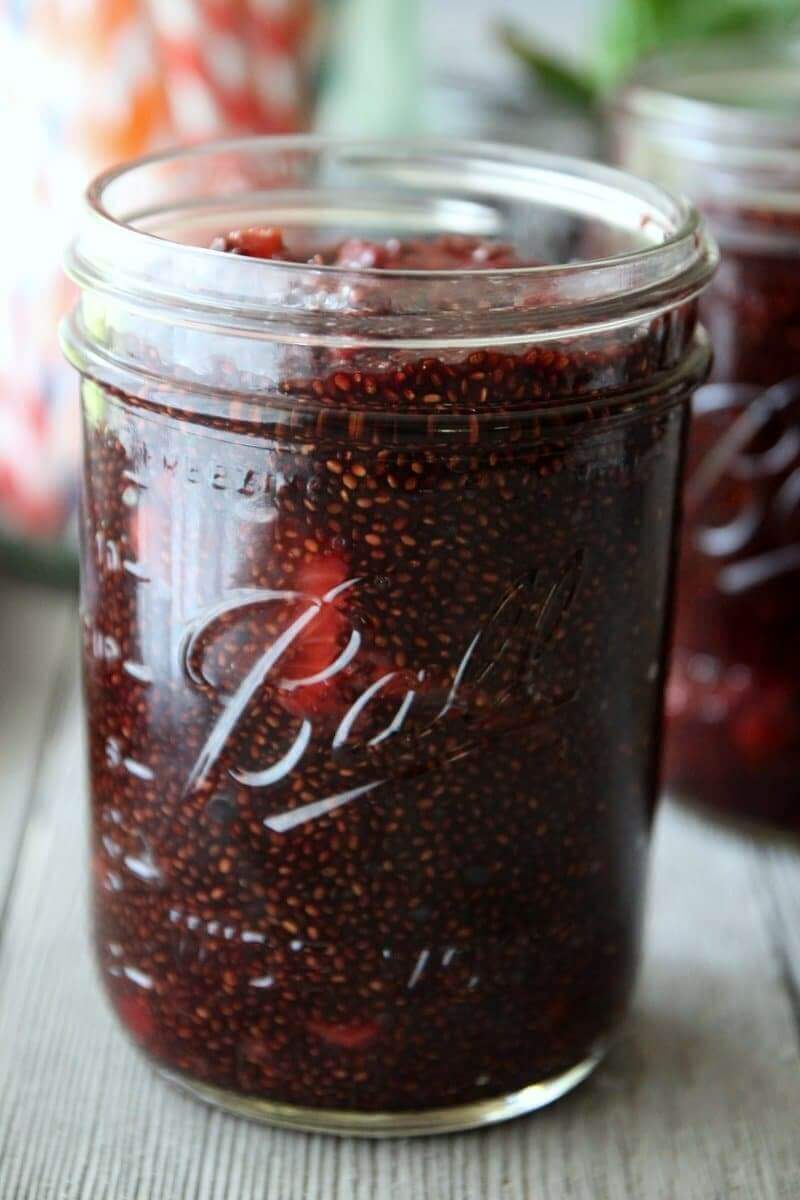 Making elderberry syrup? With a few quick additional steps, you can make a double batch and end up with a jar of syrup AND jam for just .000001% more effort.