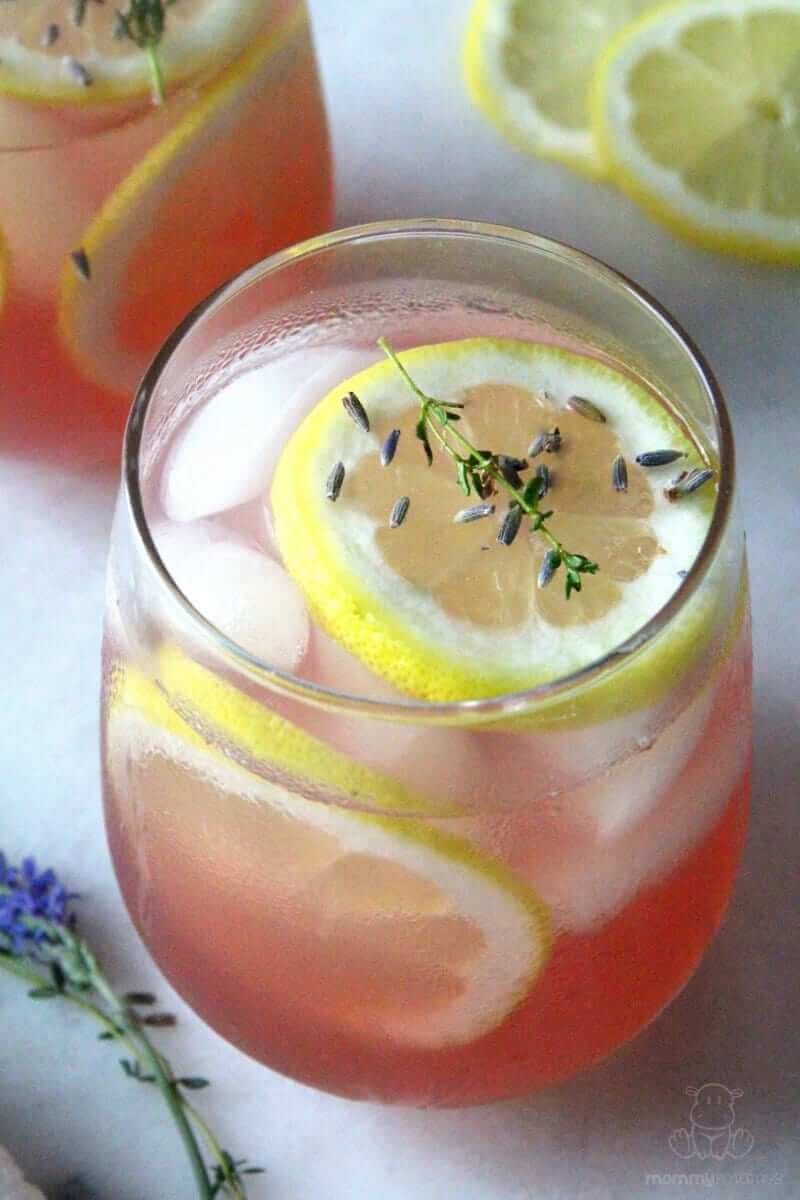 This refreshing lavender lemonade is tart and sweet with aromatic notes of lavender and a hint of thyme. Serve it in the classical style, or dress it up by replacing the water with sparkling mineral water.