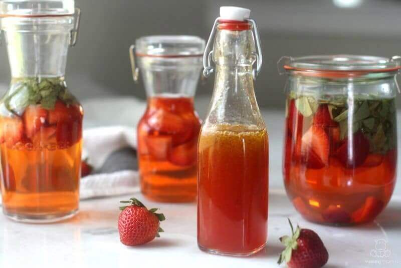 Strawberry Infused Vinegar (Plus A Strawberry Vinaigrette Recipe)
