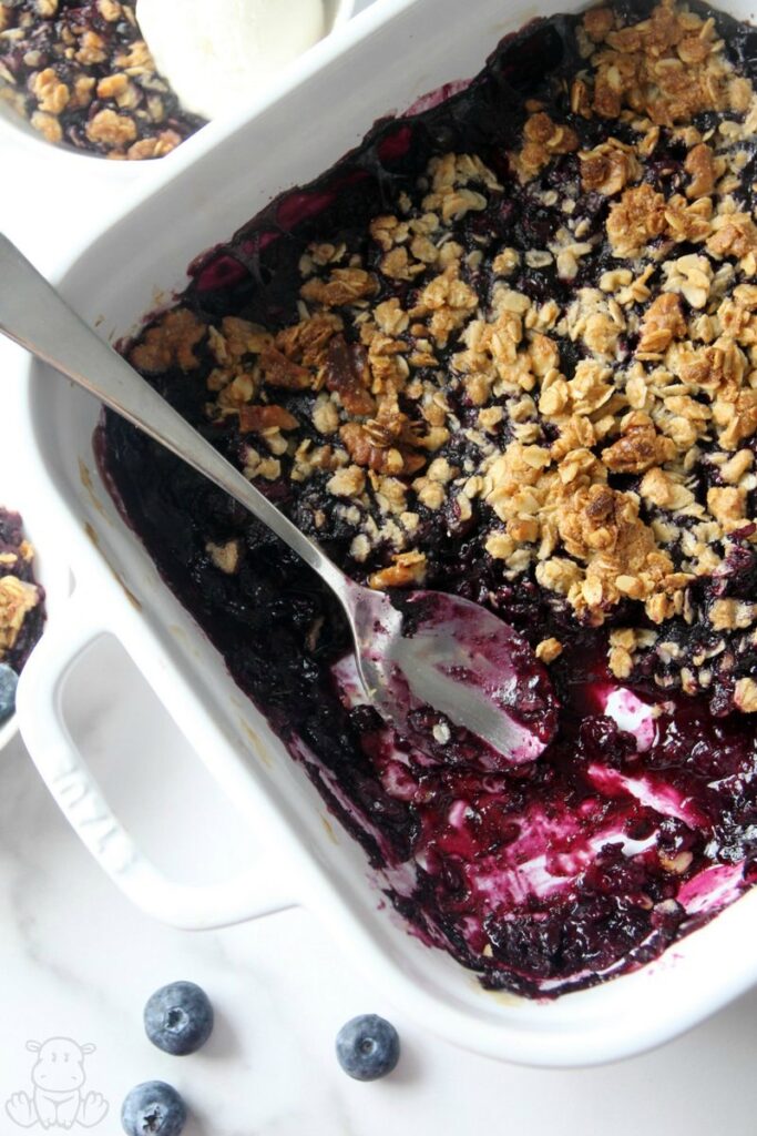 blueberry crisp recipe