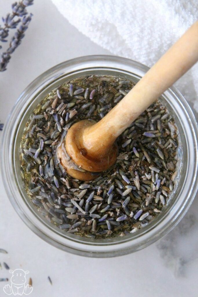 how to make lavender honey