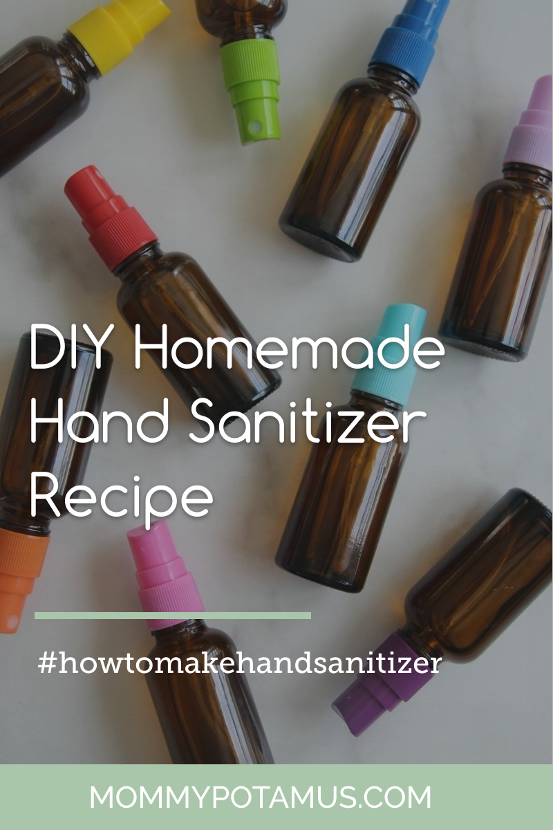 DIY Homemade Hand Sanitizer Recipe
