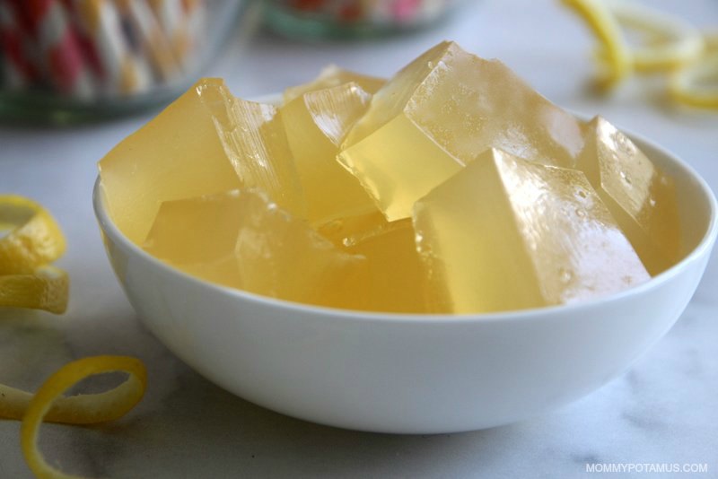 Naturally Sweetened Lemon Jello Recipe