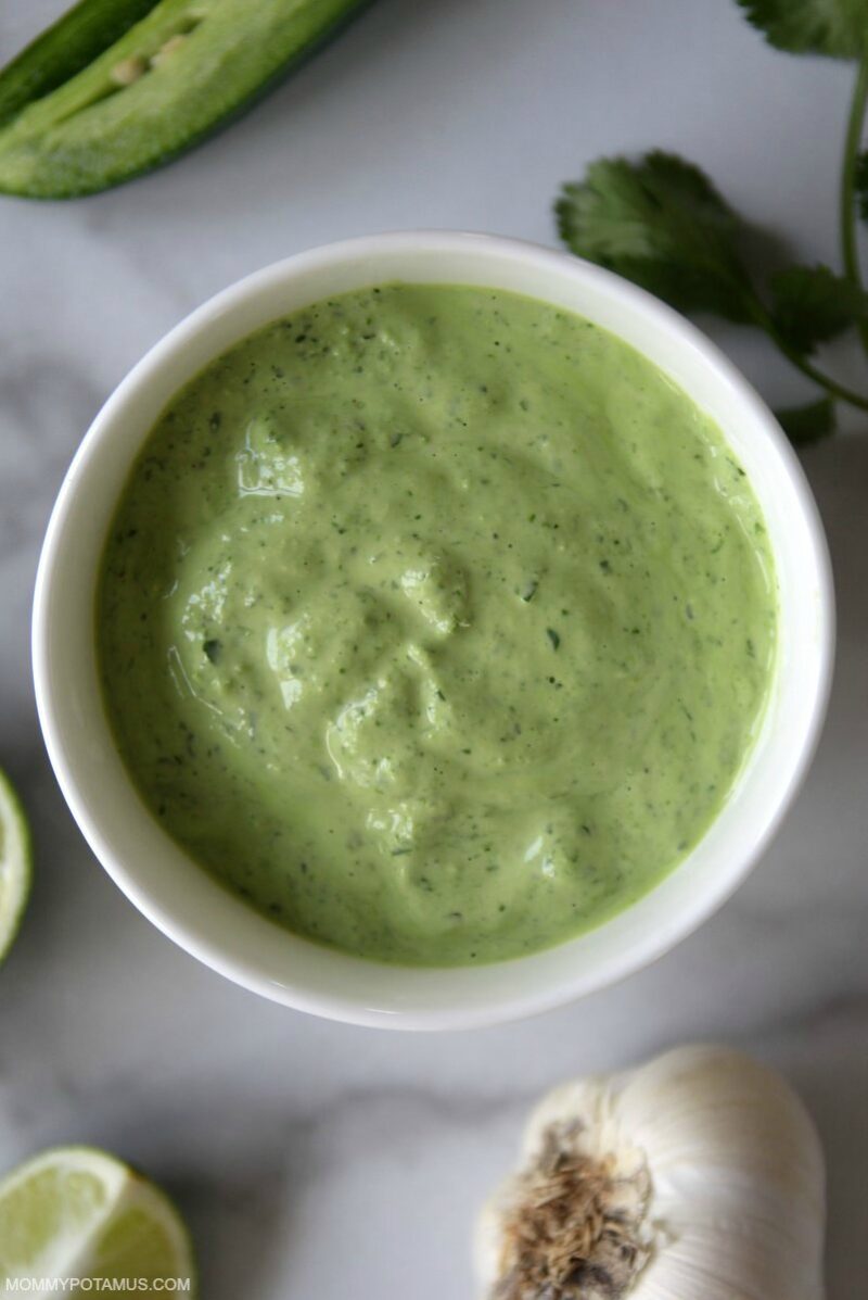 Peruvian Green Sauce Recipe (Aji Verde)