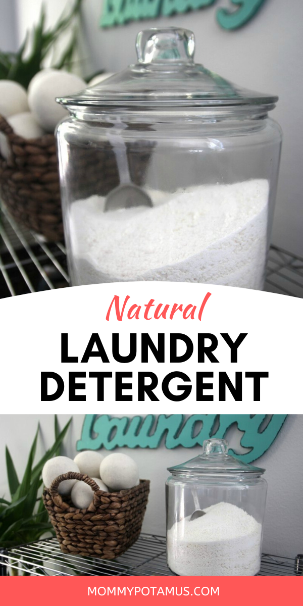 How To Make Natural Laundry Detergent (Borax-Free) | Mommypotamus