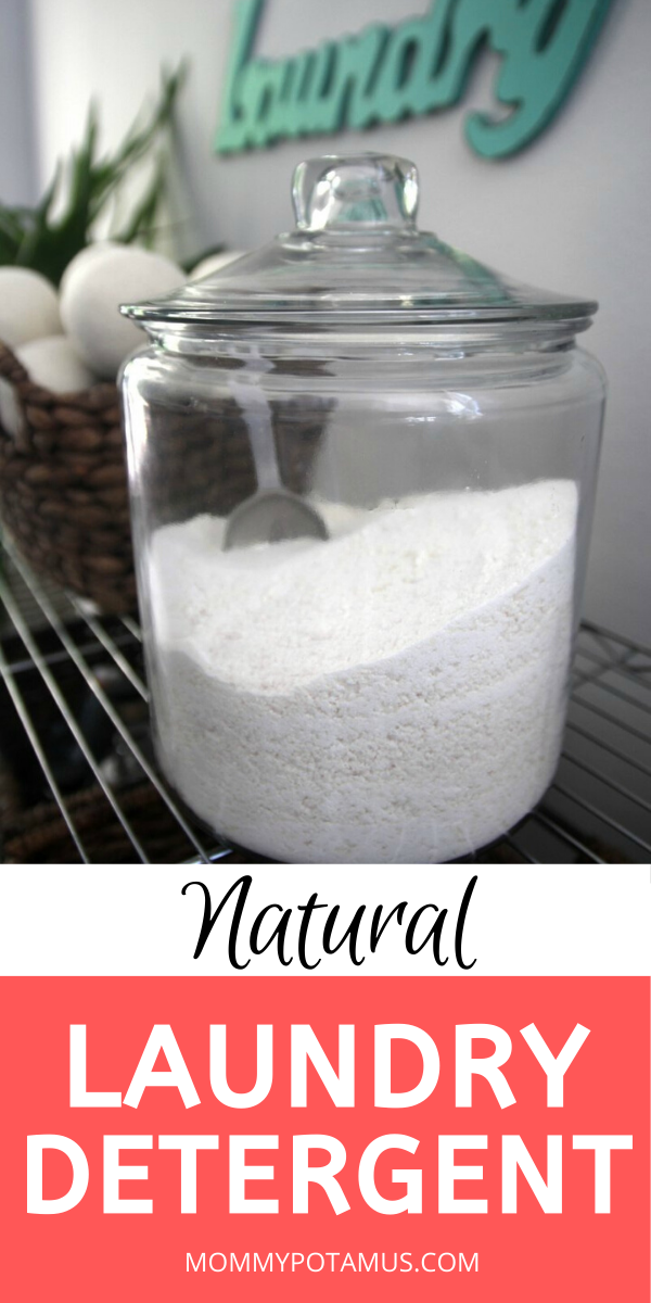 How To Make Natural Laundry Detergent (Borax-Free) | Mommypotamus