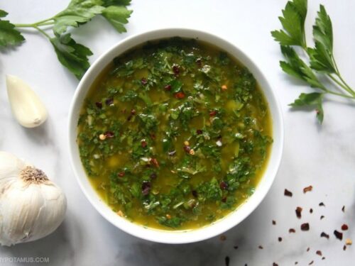 Chimichurri Sauce Recipe (Argentinian Herb Sauce)