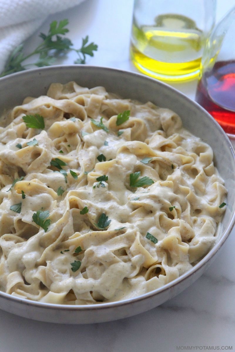 Dairy-Free Alfredo Sauce Recipe + 4 Ways To Use It