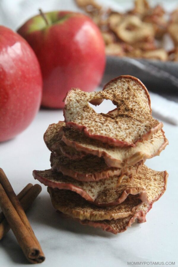 Easy Baked Cinnamon Apple Chips Recipe