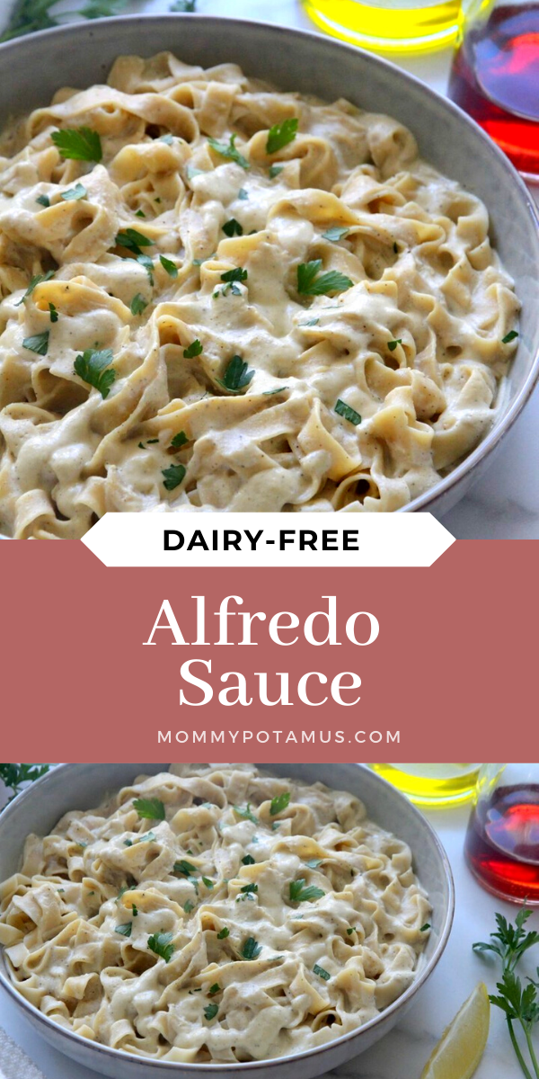 DairyFree Alfredo Sauce Recipe + 4 Ways To Use It