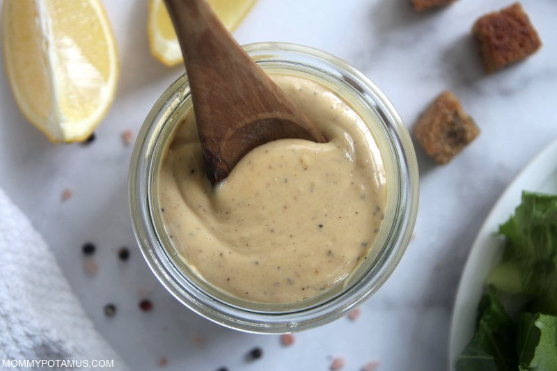 Easy Caesar Salad Dressing Recipe (Dairy Free) - Simply Whisked