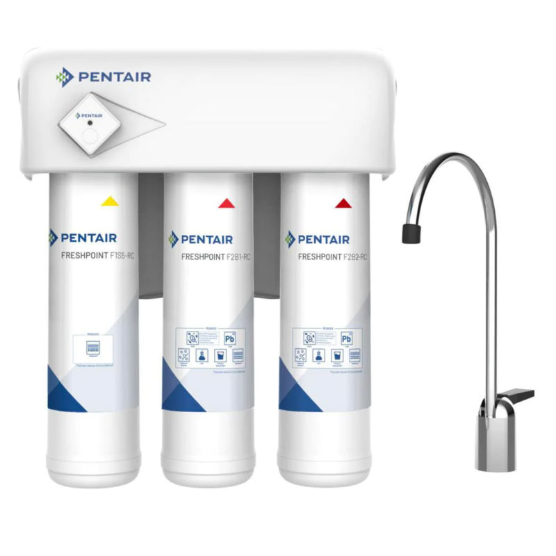 pelican pentair under counter water filter review