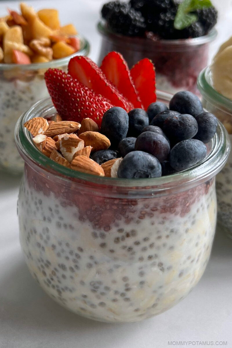 Easy Overnight Oats Recipe For Busy Moms - Healthy By Heather Brown