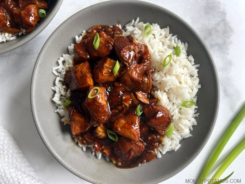 Simple instant pot 2025 teriyaki chicken and rice