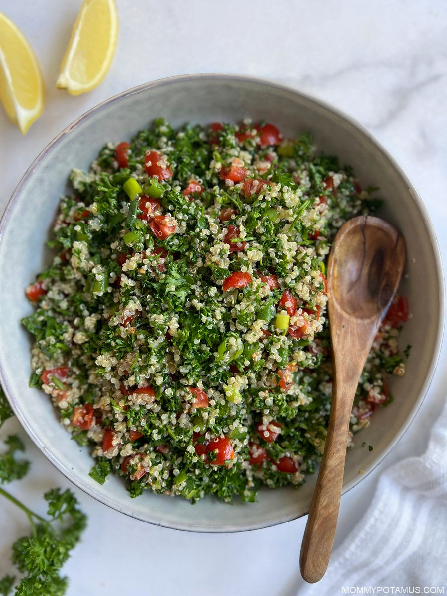 Gluten-Free Tabbouleh Recipe With Quinoa