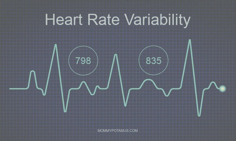 heart rate variability hrv graph 1
