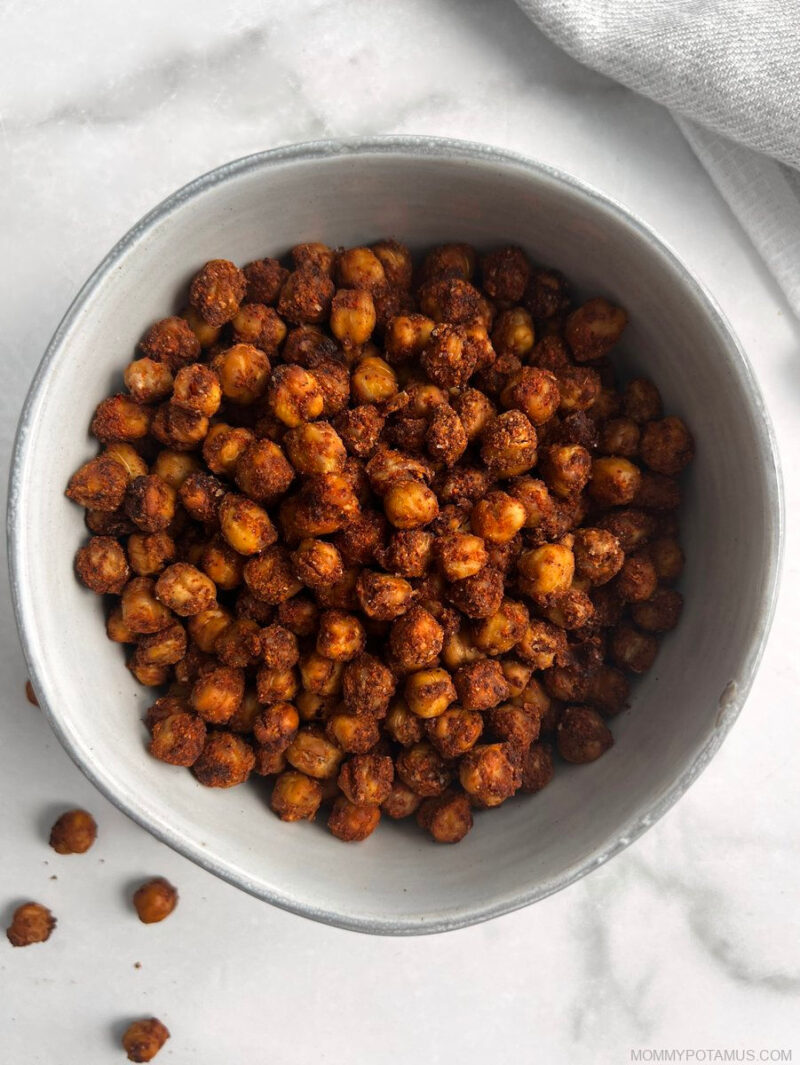 Crispy Oven Roasted Chickpeas Recipe