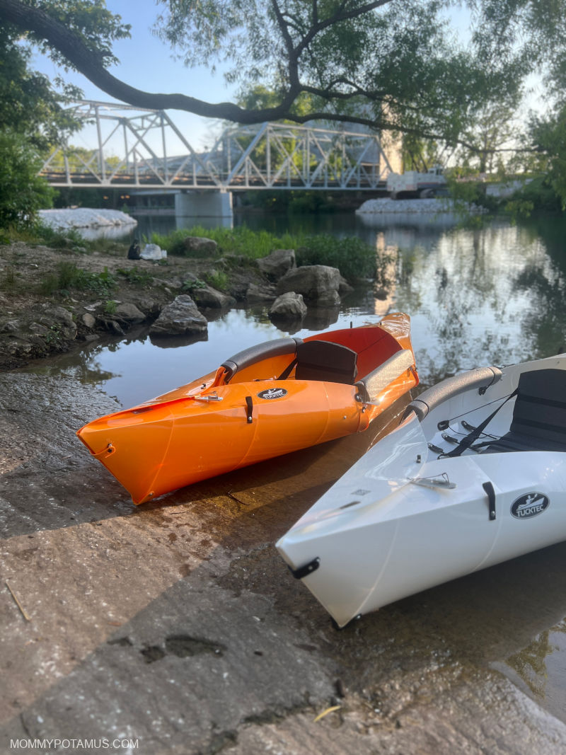 Tucktec Folding Kayaks: Store Anywhere, on the water in minutes.