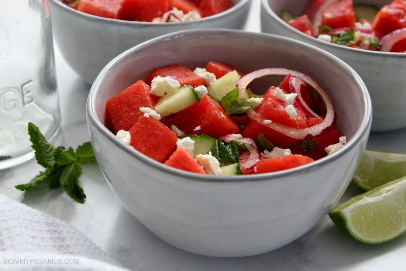 watermelon salad recipe