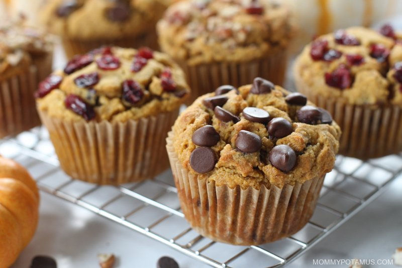 recette de muffins à la citrouille sans gluten