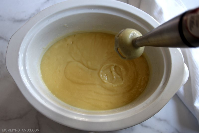 tallow soap recipe step