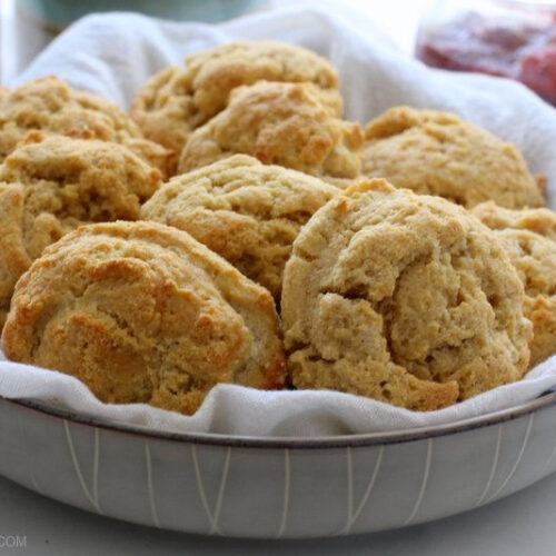 Easy gluten free drop biscuits
