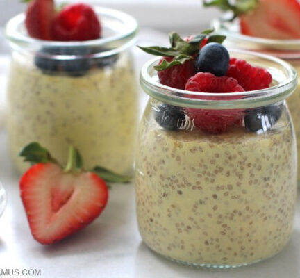 Mango Chia Seed Pudding Recipe