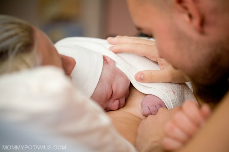 skin to skin contact good for baby's health