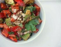 Mexican chopped salad in bowl