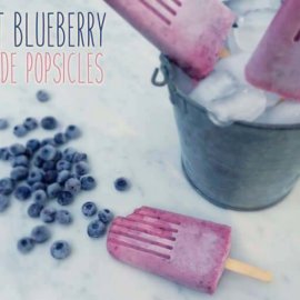 coconut blueberry popsicle