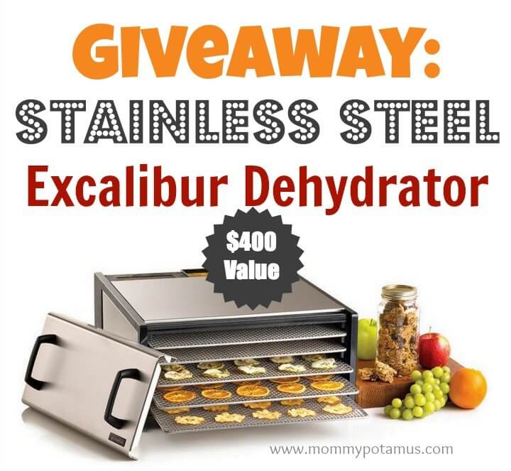 excalibur dehydrator giveaway