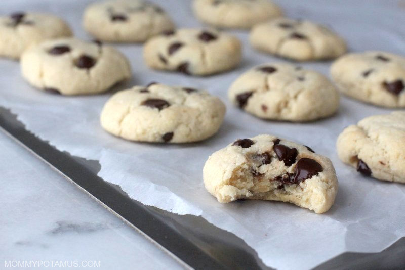 homemade chocolate chip cookies